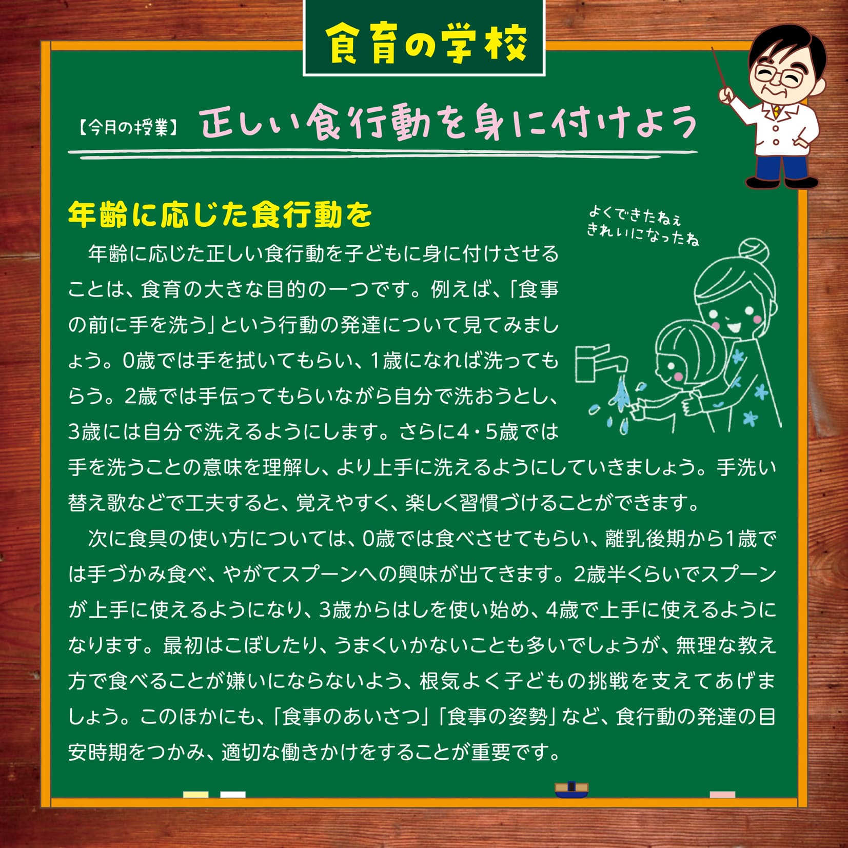 食育の学校8月号
