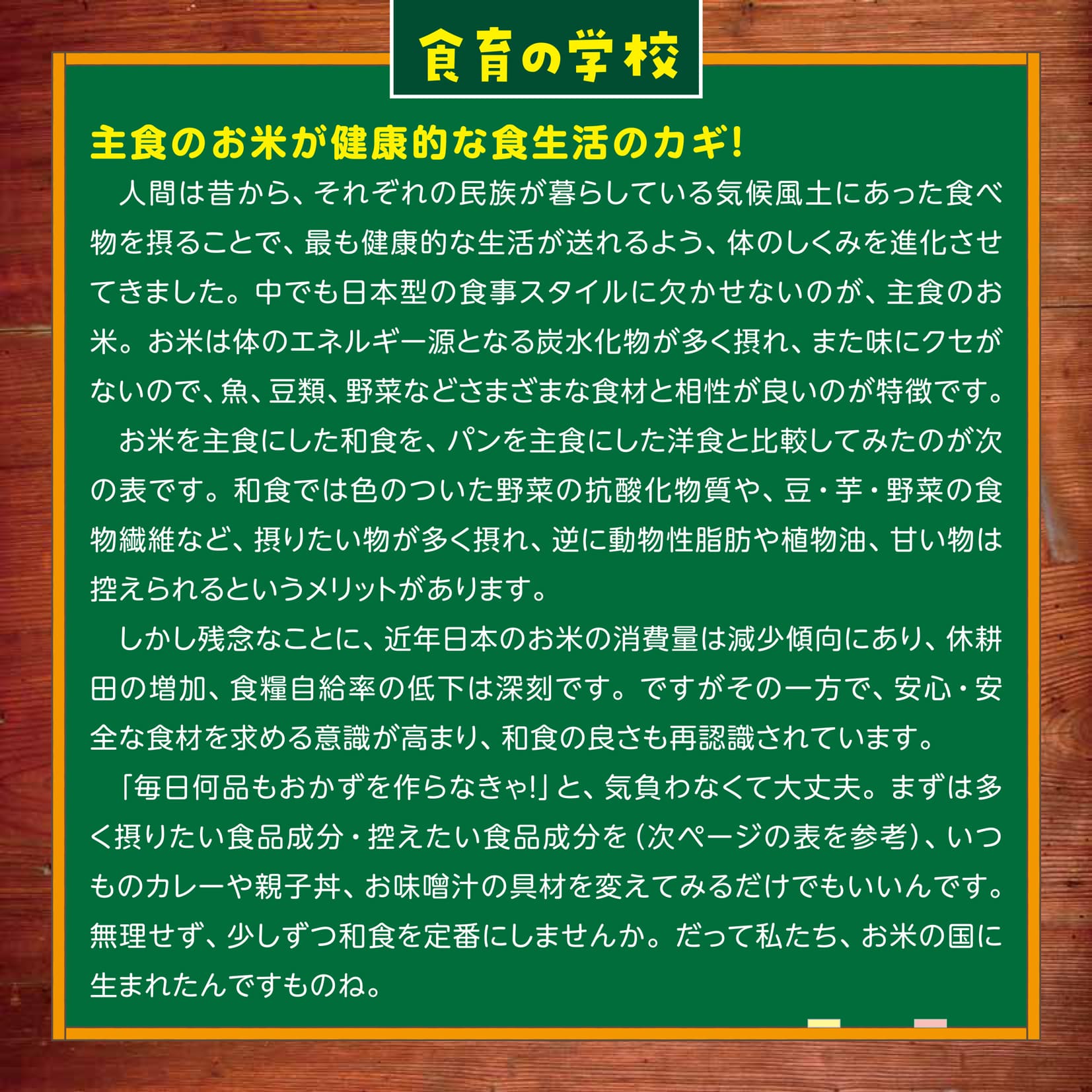 食育の学校10月号
