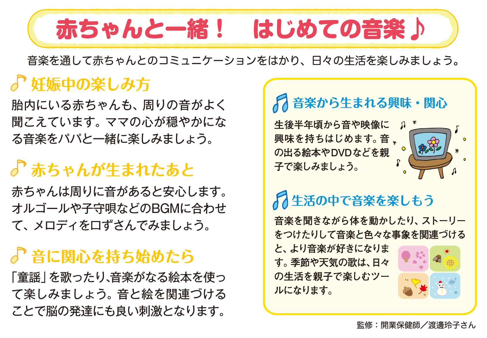 赤ちゃんと一緒！はじめての音楽♪